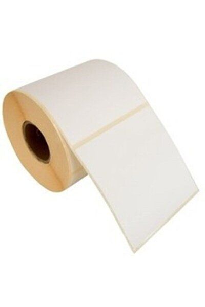 100 mm x 100 mm Eko Termal 500'lü Sarımlı Etiket